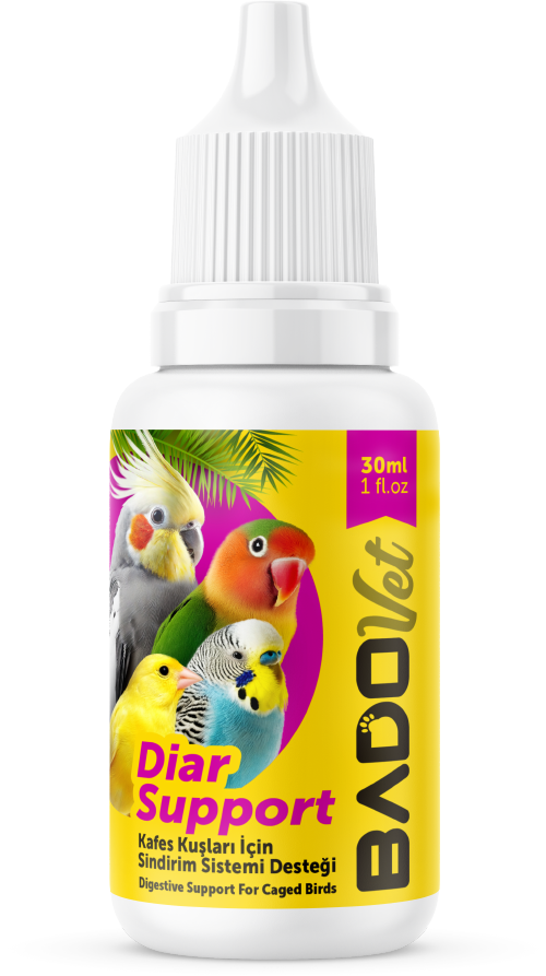 Bado Diar Support Kafes Kuşları İçin Sindirim Sistemi Desteği 30 Ml