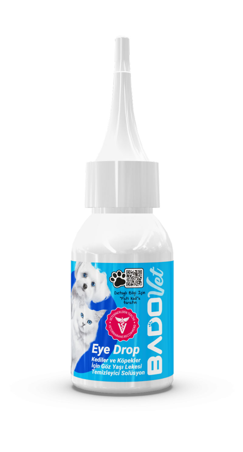 Bado Kedi ve Köpek Göz Yaşı Lekesi Çıkarıcı Eye Drop 50ML - Görsel 1