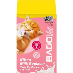 Bado Kitten Milk Replacer Yavru Kediler İçin Süt Tozu Besin Takviyesi 200ML - Görsel 1
