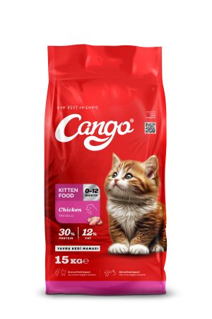 Cango Yavru Kedi Maması Tavuk Etli Kitten 15KG - Görsel 1