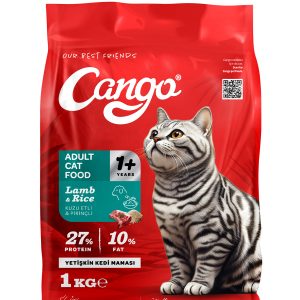 Cango Yetişkin Kedi Maması Kuzu Etli 1KG - Görsel 1