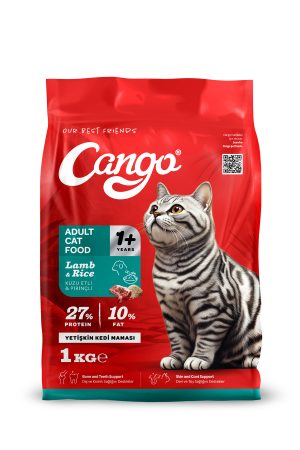Cango Yetişkin Kedi Maması Kuzu Etli 1KG - Görsel 1