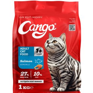 Cango Yetişkin Kedi Maması Somonlu 1 Kg - Görsel 1