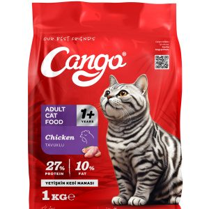 Cango Yetişkin Kedi Maması Tavuk Etli 1 Kg - Görsel 1