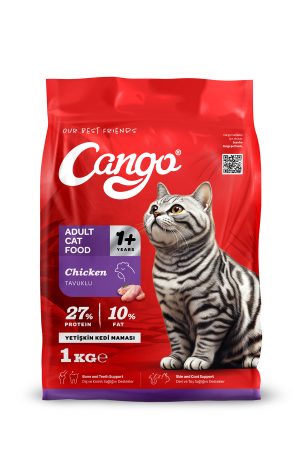 Cango Yetişkin Kedi Maması Tavuk Etli 1 Kg - Görsel 1