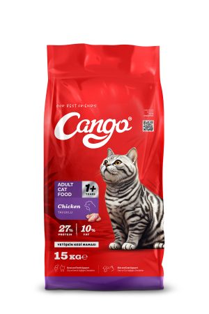 Cango Yetişkin Kedi Maması Tavuk Etli 15Kg - Görsel 1