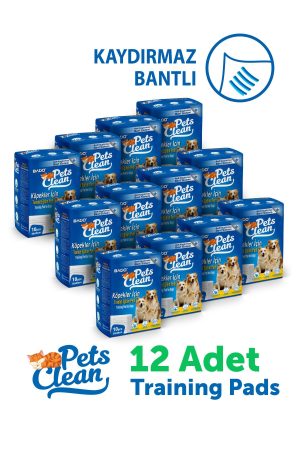 Pets Clean Eğitim(Çiş) Pedi 10lu 60*90Cm*12'li Paket - Görsel 1