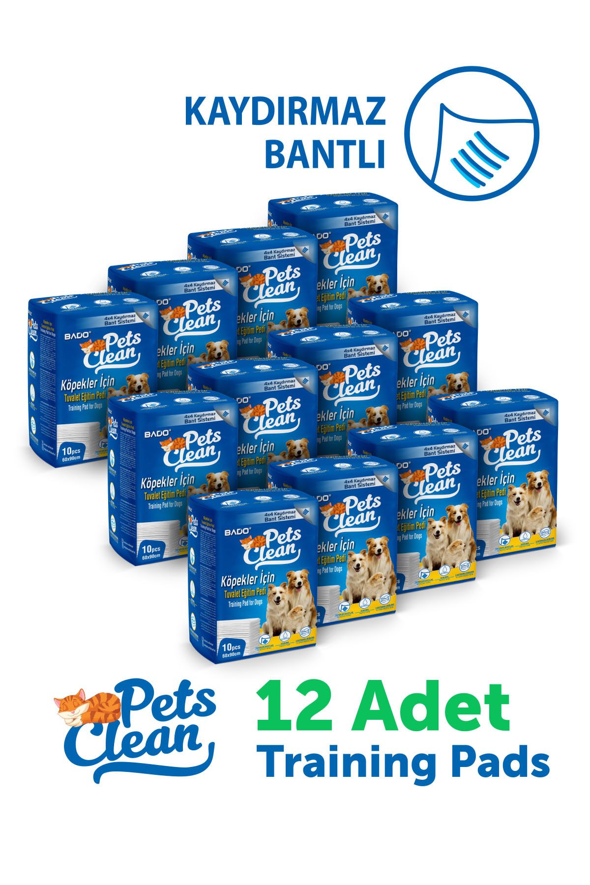 Pets Clean Eğitim(Çiş) Pedi 10lu 60*90Cm*12