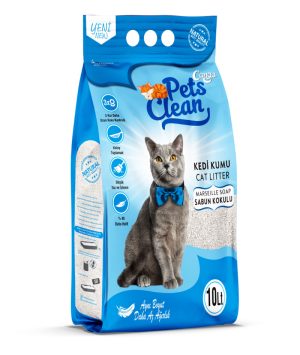 Pets Clean Kedi Kumu Marsilya Sabun Kokulu 10Lt - Görsel 1