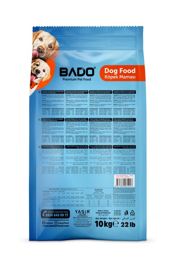 Bado Anne Yavru Köpek Maması Biftekli 10 Kg