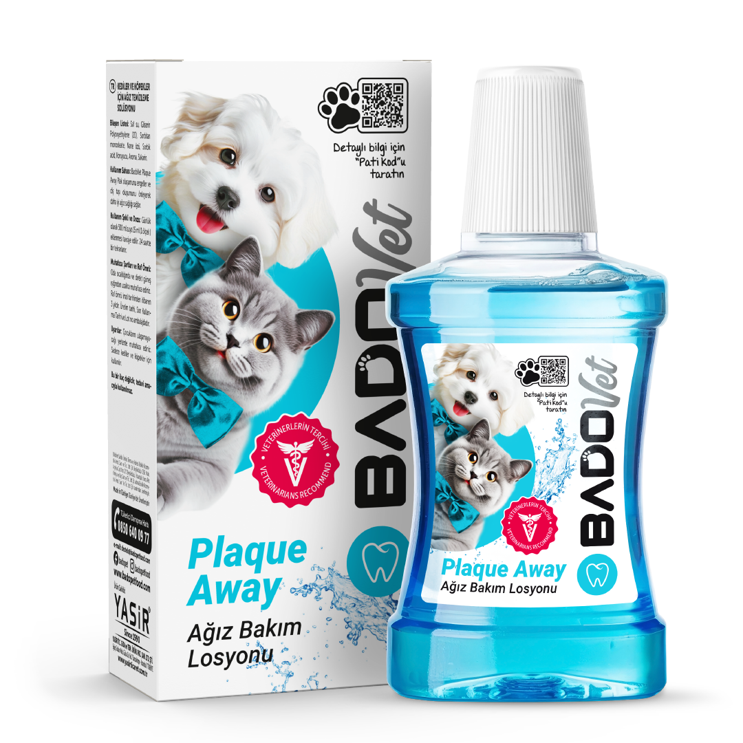 Bado Plaque Away Kedi ve Köpekler İçin Ağız Bakım Losyonu 250 Ml - Görsel 2