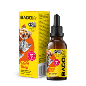 Bado Multi Drop Kedi Ve Köpekler İçin Multi Vitamin Mineral Damla 50 ML - Görsel 2