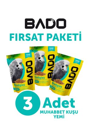Bado Muhabbet Kuş Yemi Special 400GR 3Lü - Görsel 2
