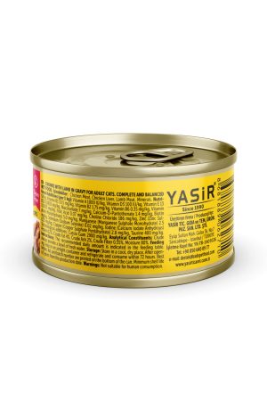 Bado Gurme Yaş Yetişkin Kedi Maması Kuzu Etli 85 Gr 6 Adet - Görsel 3