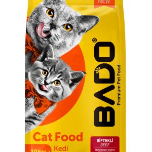 Bado Yetişkin Kedi Maması Etli 10 Kg - Görsel 1