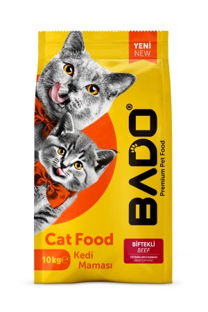 Bado Yetişkin Kedi Maması Etli 10 Kg - Görsel 1