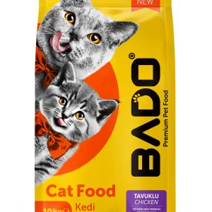 Bado Yetişkin Kedi Maması Tavuklu 10 Kg - Görsel 1