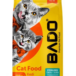 Bado Yetişkin Kısır Kedi Maması Somonlu 10 Kg - Görsel 1