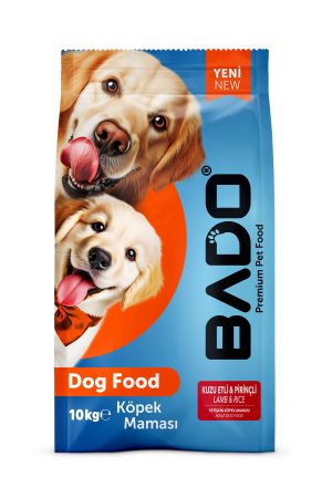 Bado Yetişkin Köpek Maması Kuzu Etli Pirinçli 10 Kg - Görsel 1