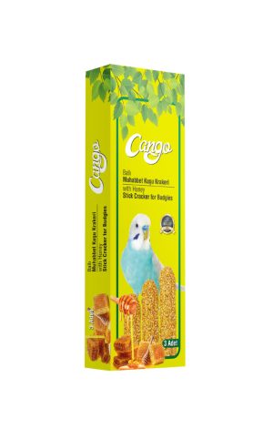 Cango Muhabbet Kuşu Krakeri Ballı 81GR - Görsel 2