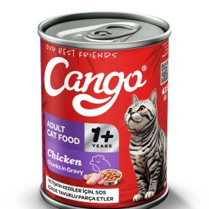 Cango Yavru Yaş Kedi Maması Tavuklu 415Gr 6Lı - Görsel 2
