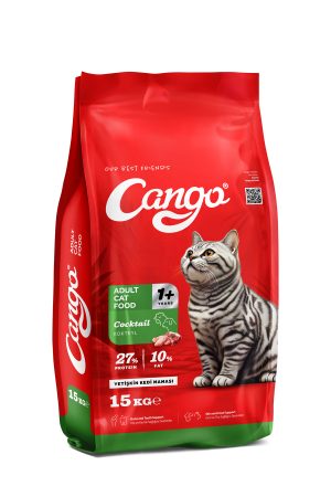 Cango Yetişkin Kedi Maması Kokteyl 15KG - Görsel 2