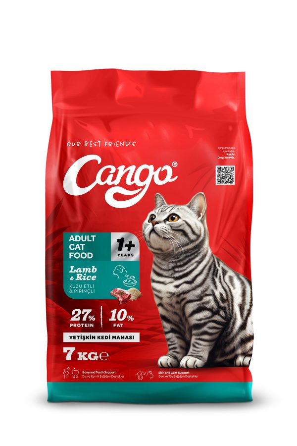 Cango Yetişkin Kedi Maması Kuzu Etli 7Kg