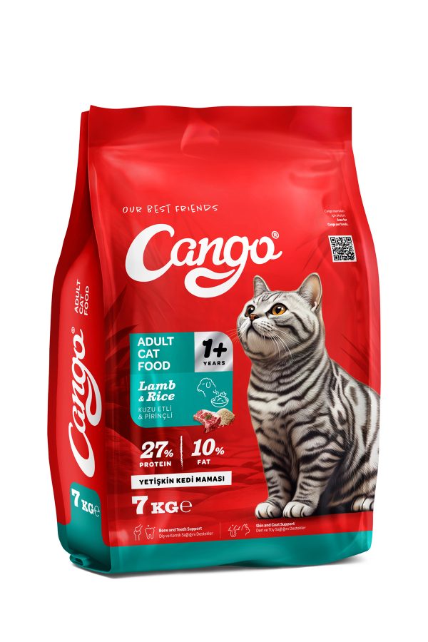 Cango Yetişkin Kedi Maması Kuzu Etli 7Kg