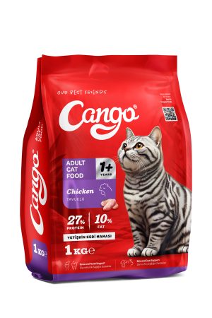 Cango Yetişkin Kedi Maması Tavuk Etli 1 Kg 5'li - Görsel 2