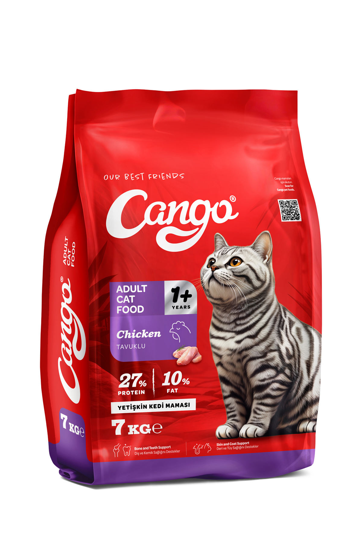 Cango Yetişkin Kedi Maması Tavuk Etli 7 KG - Görsel 2