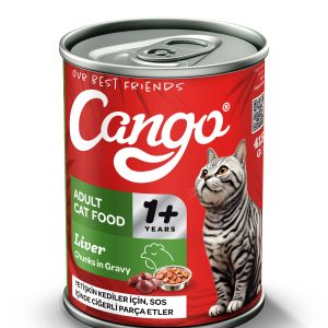 Cango Yetişkin Yaş Kedi Maması Ciğerli 415Gr 36Lı - Görsel 2