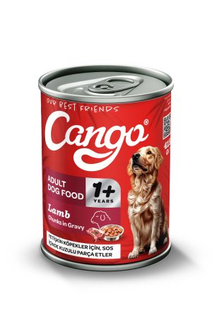 Cango Yetişkin Yaş Köpek Maması Kuzu Etli 415Gr 6Lı - Görsel 2