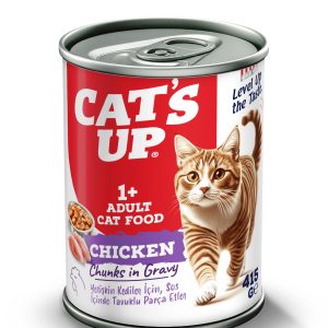 Cats Up Yaş Yetişkin Kedi Maması Tavuklu 415gr 6Lı - Görsel 2