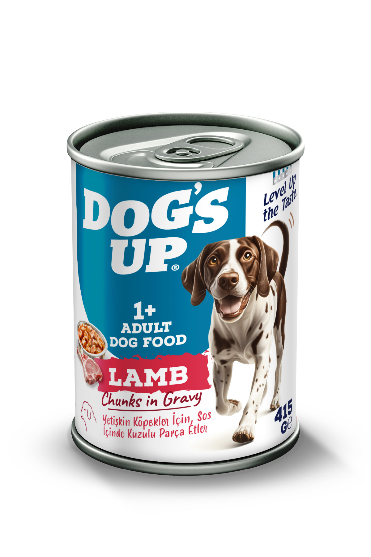 Dogs Up Yaş Yetişkin Köpek Maması Kuzu Etli 415gr 24Lü - Görsel 2