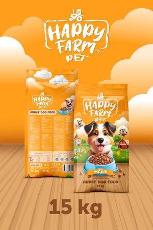 Happy Farm Etli Köpek Maması 15Kg - Görsel 8