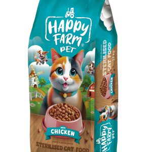 Happy Farm Kısırlaştırılmış Kedi Maması Tavuk Etli 15 Kg - Görsel 2