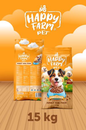 Happy Farm Yetişkin Köpek Maması Kuzu Etli 15 KG - Görsel 3
