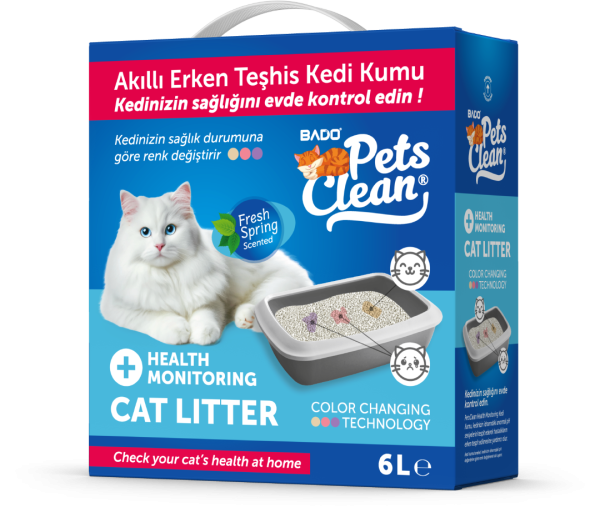 Pet's Clean Klinik Kedi Kumu 6lt 2'li