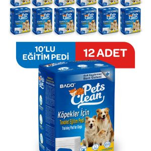Pets Clean Eğitim(Çiş) Pedi 10lu 60*90Cm*12'li Paket - Görsel 2