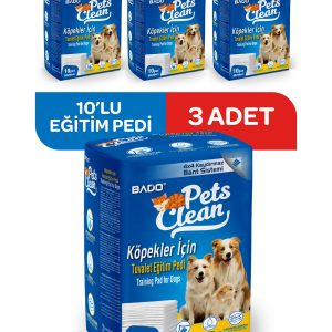 Pets Clean Eğitim(Çiş) Pedi 10lu 60*90Cm*3'lü Paket - Görsel 2