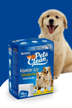 Pets Clean Eğitim(Çiş) Pedi 10lu 60*90Cm*6'lı Paket - Görsel 3
