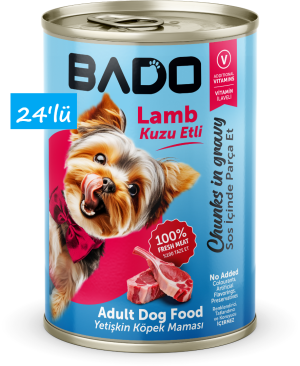 Bado Yetişkin Yaş Köpek Maması Kuzu Etli 400Gr 24'lü - Görsel 2