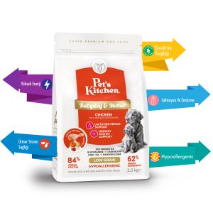 Pet's Kitchen Anne Yavru Köpek Maması Tavuklu 2,5 Kg - Görsel 2