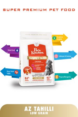 Pet's Kitchen Anne Yavru Köpek Maması Tavuklu 2,5 Kg - Görsel 2