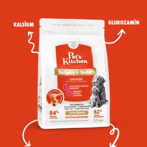 Pet's Kitchen Anne Yavru Köpek Maması Tavuklu 2,5 Kg - Görsel 4
