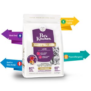 Pet's Kitchen Yetişkin Köpek Maması Küçük Irk Kuzu Etli 2,5 Kg - Görsel 2