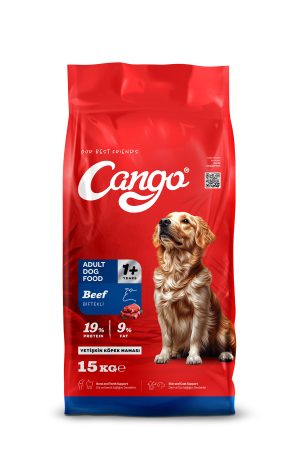 Cango Yetişkin Köpek Maması Etli 15KG
