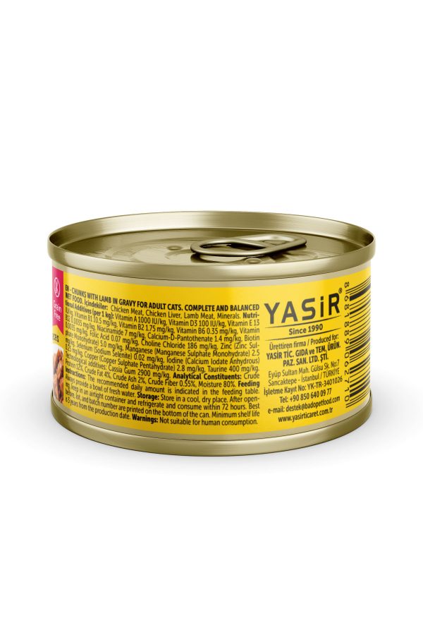 Bado Gurme Yaş Yetişkin Kedi Maması Kuzu Etli 85 Gr