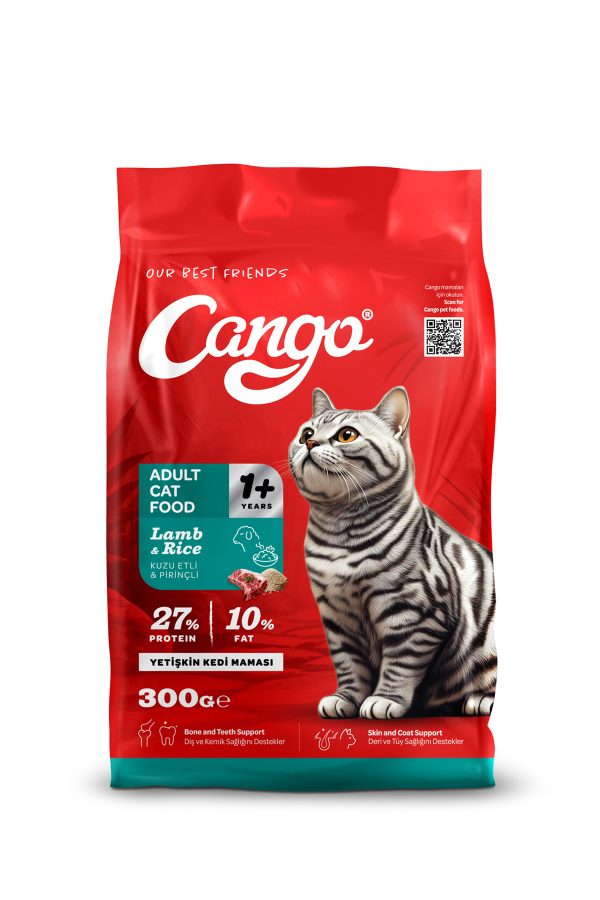 Cango Yetişkin Kedi Maması Kuzu Etli 300Gr