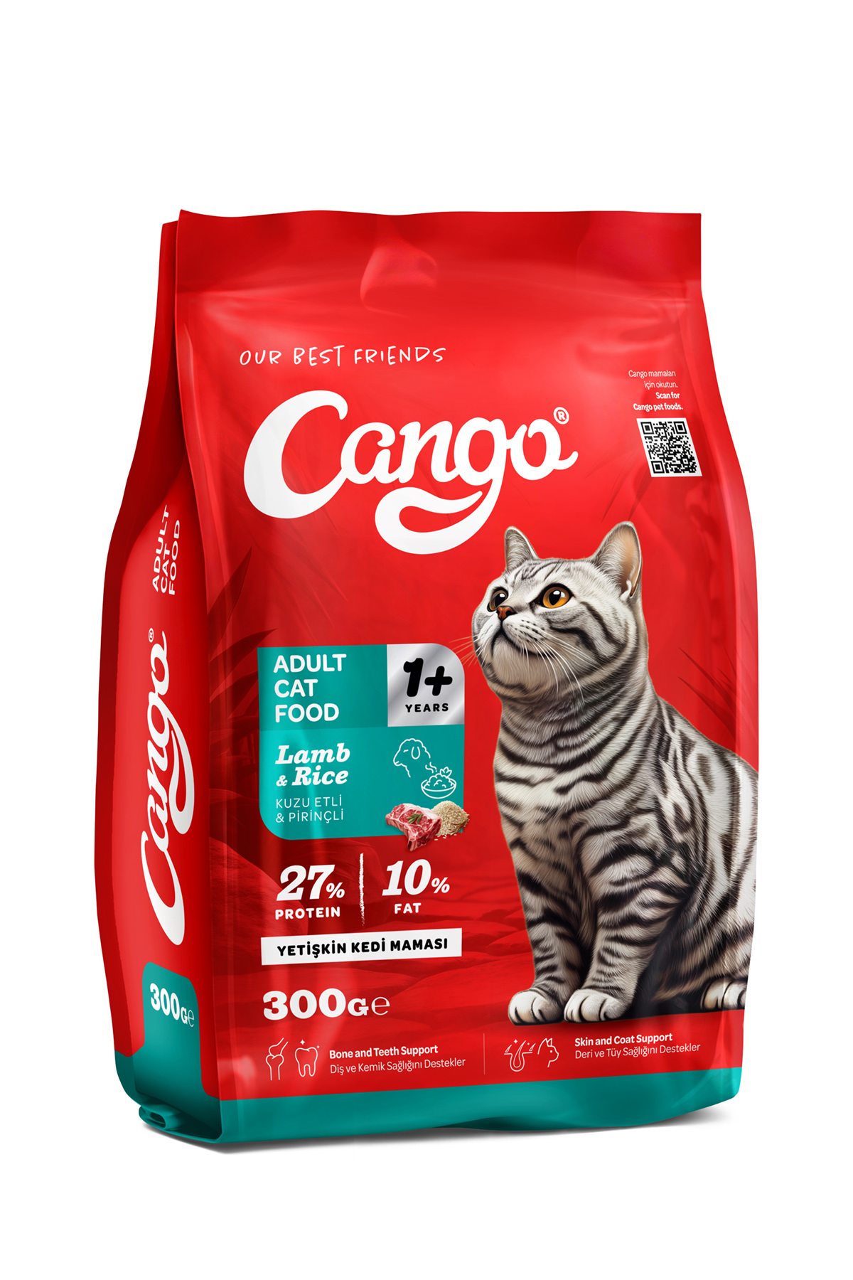 Cango Yetişkin Kedi Maması Kuzu Etli 300Gr - Görsel 2
